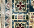 Tapis moderne en laine et soie mercerisé