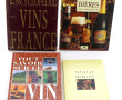 VIN - BIERES - CHAMPAGNE - Lot de 4 livr