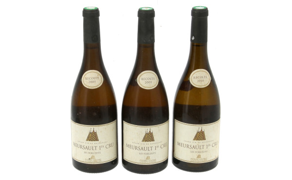 3 B MEURSAULT 1er Cru Les Poruzots 2005 