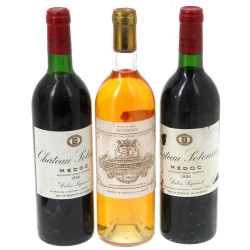 Lot de 3 bouteilles: - 2 Ch POTENSAC 19
