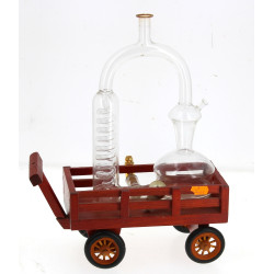 Bouteille d'alcool fantaisie en forme d'