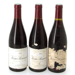 3 B VOSNE ROMANEE 2001 Guérin et Blois (