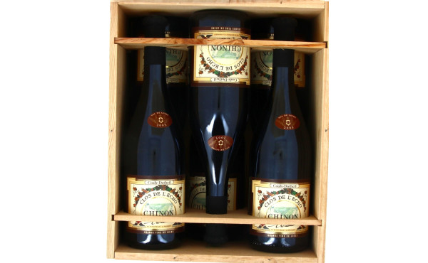 CHINON - 6 bouteilles CLOS DE l'ECHO Cre