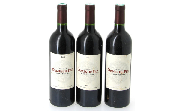 3 B ST ESTEPHE Ch Les Ormes de Pez 2012