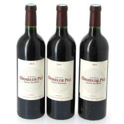 3 B ST ESTEPHE Ch Les Ormes de Pez 2012