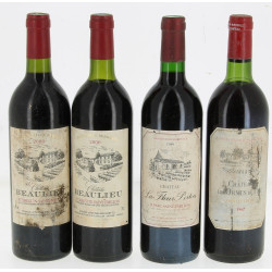 Lot de 4 bouteilles: -1 B LUSSAC St EMI