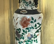 CHINE - Vase NANKIN, H 45 cm, monté en l