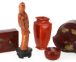 Chine et Japon - Lot comprenant 3 boîtes