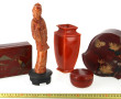 Chine et Japon - Lot comprenant 3 boîtes