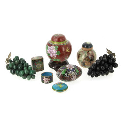 ASIE - Lot de bibelots comprenant 4 peti