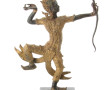 Statuette en bronze thaïlandaise, patine