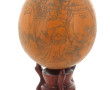 JAPON - Petite coloquinte finement sculp