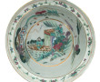 CHINE - Jatte creuse en porcelaine à déc
