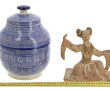 CHINE - Statuette féminine en terre cuit