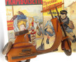 Scooter en bois et contreplaqué des anné