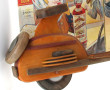 Scooter en bois et contreplaqué des anné