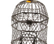 Cage à oiseaux décorative H. 35 cm