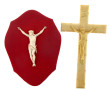 Deux crucifix anciens dont un en bakélit