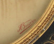 Cadre Napoléon III noir et or de forme r