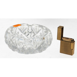 DUPONT - Briquet en plaqué or, H 4,7 cm 