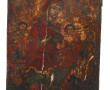 ICONE - "Vierge à l'Enfant", huile sur p