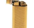 CARTIER - Briquet en plaqué or, H 7 cm