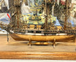 Maquette en bois de l'ASTROLABE.Sous vit