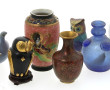 Lot de bibelots décoratifs divers dont 4