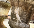 Deux vases de jardin forme Médicis (un a