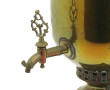 Samovar russe en laiton, H 47 cm (petits