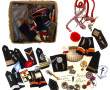 Carton de divers souvenirs militaires do