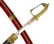 2 sabres décoratifs avec leurs fourreaux