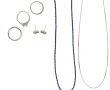 Lot de bijoux en argent : 3 bagues dont 