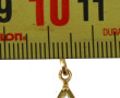 Pendentif en or jaune, poinçon tête d'ai