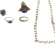Collier en argent 925ème, 25,70 grs : on
