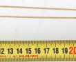 Chaîne en or jaune 18 cts, poids 5 grs. 