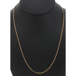 Chaîne en or jaune 18 cts, poids 5 grs. 