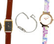 Lot de 5 montres bracelets de dame : Cac