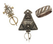 MAROC - Lot de 3 bijoux berbères des ann