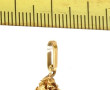 Pendentif forme pépite en or jaune 18 ct