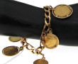 Bracelet en or jaune 18 carats serti de 
