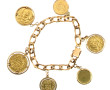 Bracelet en or jaune 18 carats serti de 