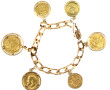 Bracelet en or jaune 18 carats serti de 