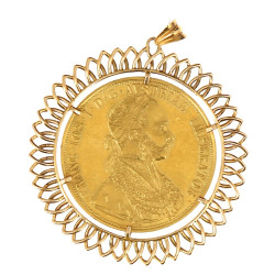 Pièce de 4 ducats or 1915 (13,769 grs, 