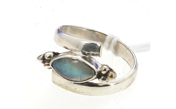 Bague en argent 925ème et pierre de lune