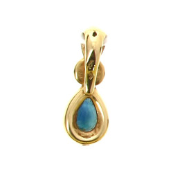 Pendentif en or jaune 18 cts, poinçon tê