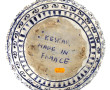 KESKAR -Coupe creuse en céramique blanch