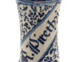 Albarello ancien en faïence à décor en é