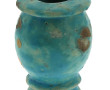Petit pot ancien en céramique à glaçure 