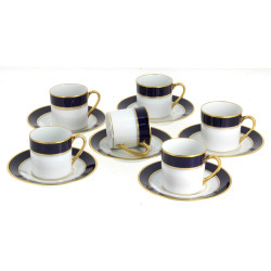 LIMOGES - Manufacture BERNARDAUD - 6 tas